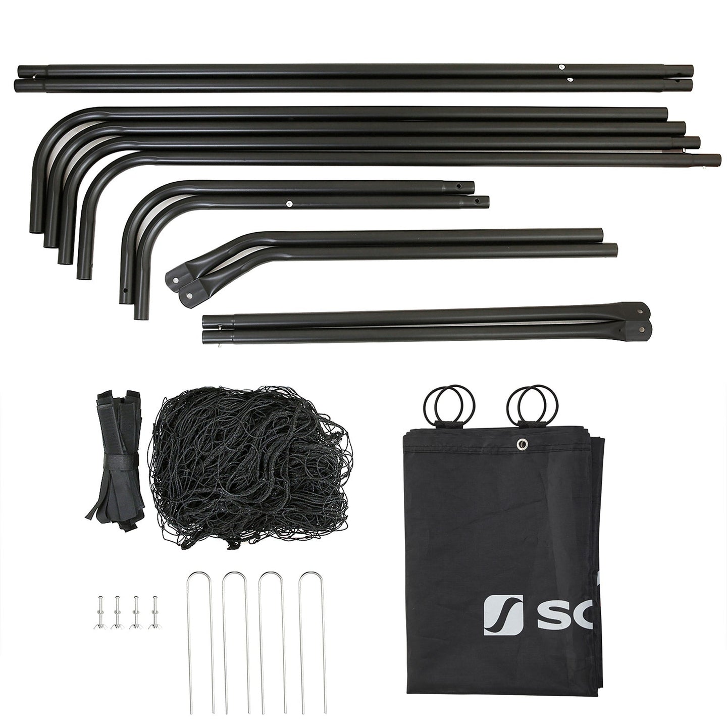 Football Goal - Iron - Black