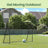 Football Goal - Iron - Black - 7ft x 5ft