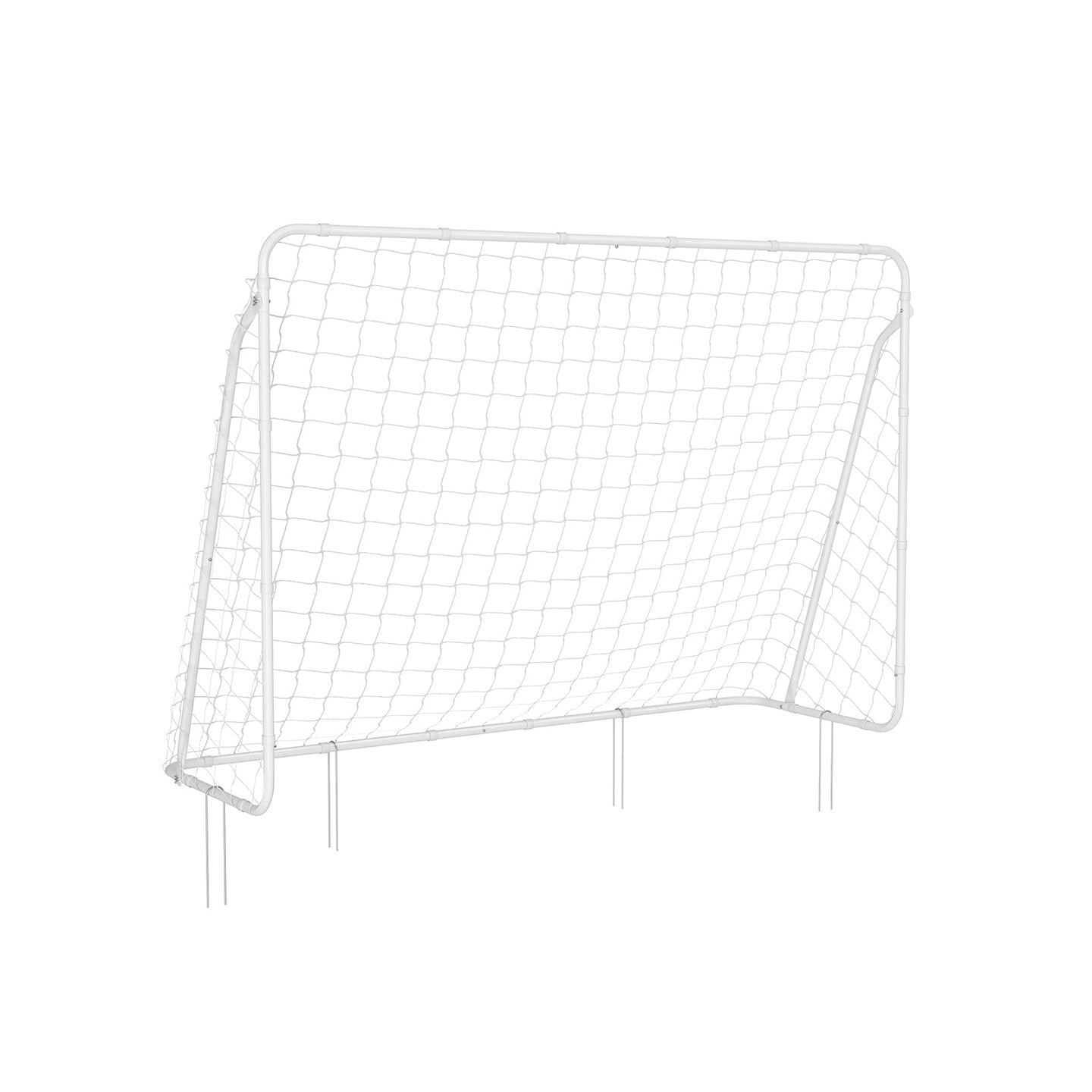 Small Football Goal - Iron - White