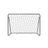 Portable Football Goal - Iron - Black - 10ft x 6.7ft