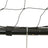 Portable Football Goal - Iron - Black - 10ft x 6.7ft