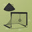 Set of 2 Portable Pop-Up Soccer Goals - Black - Fiberglass