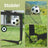 Set of 2 Portable Pop-Up Soccer Goals - Black - Fiberglass