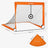 Set of 2 Portable Football Nets - Black - Fibreglass