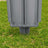 Ground Peg - Iron - Silver - Ideal for Installing Double Side Awnings without Concrete