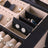 Jewellery Box - Velvet - White - Lockable with Mirror and 2 Drawers