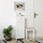 Bathroom Cabinet - Wood - White - Adjustable Shelf and Drawer Storage