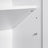 Bathroom Cabinet - Wood - Glossy White - Double Door with Soft Close Hinges