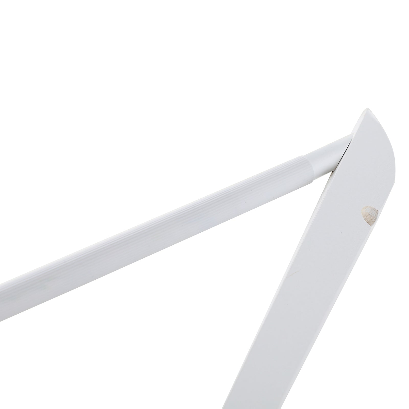 Children's Hangers - Solid Wood - White - 360 Degree Swivel Hooks