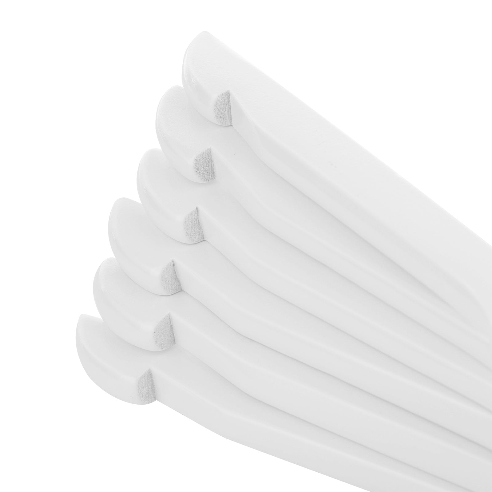 Wooden Clothes Hangers - 20 Pack - Solid Wood - Natural Finish - Includes Shoulder Notches