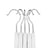 Wooden Clothes Hangers - 20 Pack - Solid Wood - Natural Finish - Includes Shoulder Notches