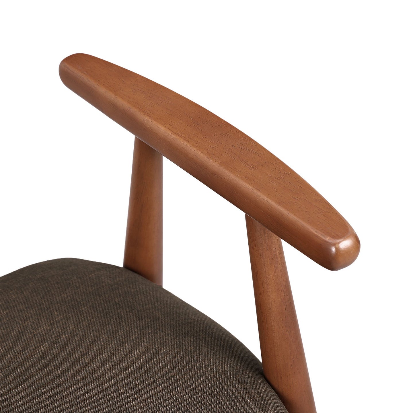 Shoe Bench - Saddle Brown - Solid Rubberwood