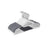 Coat Hangers - Heavy Duty Plastic - Grey - Non-Slip Design