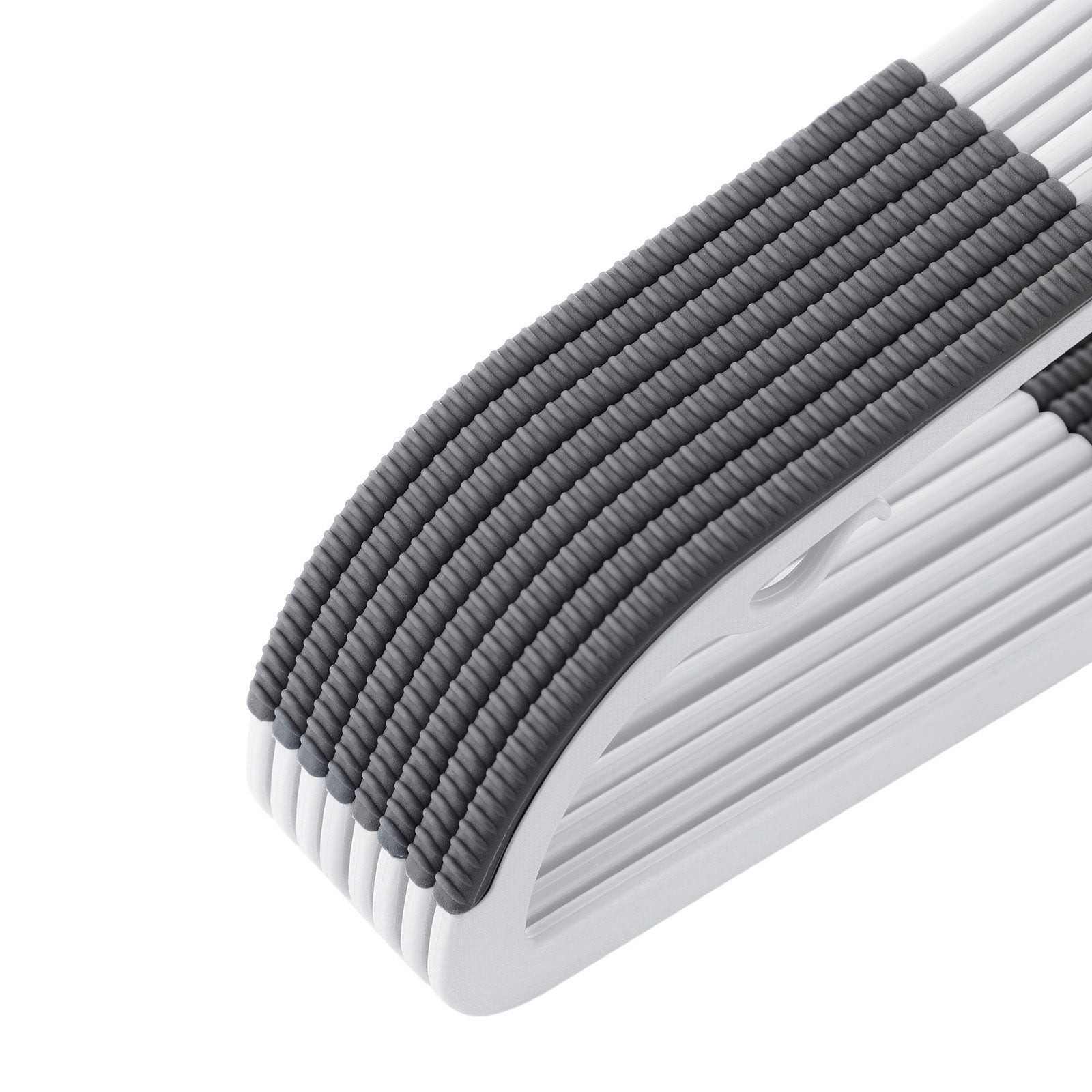 Coat Hangers - Heavy Duty Plastic - Grey - Non-Slip Design