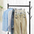 Pants Hanger - Metal - Silver - 4-Tier Non-Slip Design