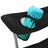 Folding Camping Chair - Steel - Black - Ergonomic with Armrests