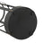 Umbrella Stand - Steel - Black - Round with Removable Drip Tray