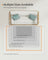 Area Rug Rug for Bedroom Non-Slip Carpet - Polyester and Felt - Teal Blue