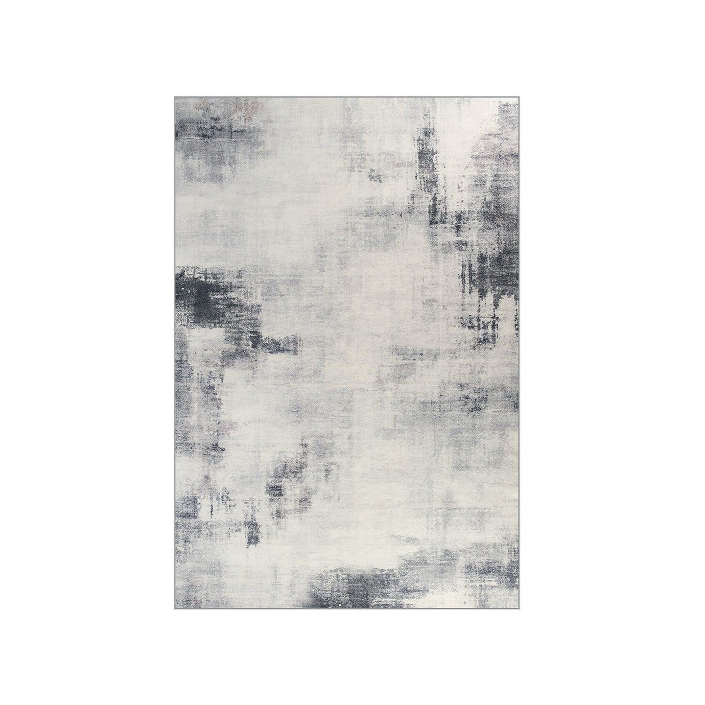 Area Rug - Fabric - Dove Grey - Non-Slip