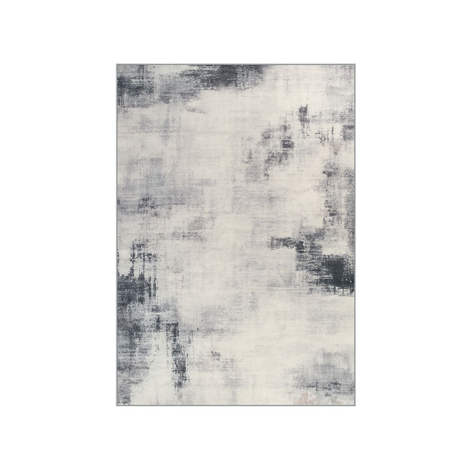 Area Rug - Fabric - Dove Grey - Non-Slip