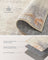 Area Rug - Fabric - Camel Brown - Non-Slip