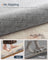 Area Rug - Fabric - Camel Brown - Non-Slip