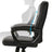 Swivel Office Chair - Mesh - Black - Adjustable Height with Lumbar Support and Thick Padding