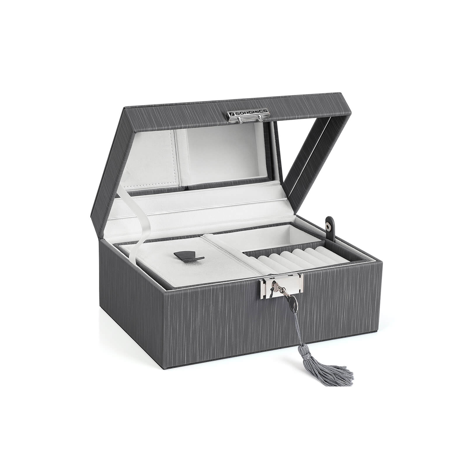 Jewelry Box - Black - Thickened Frame