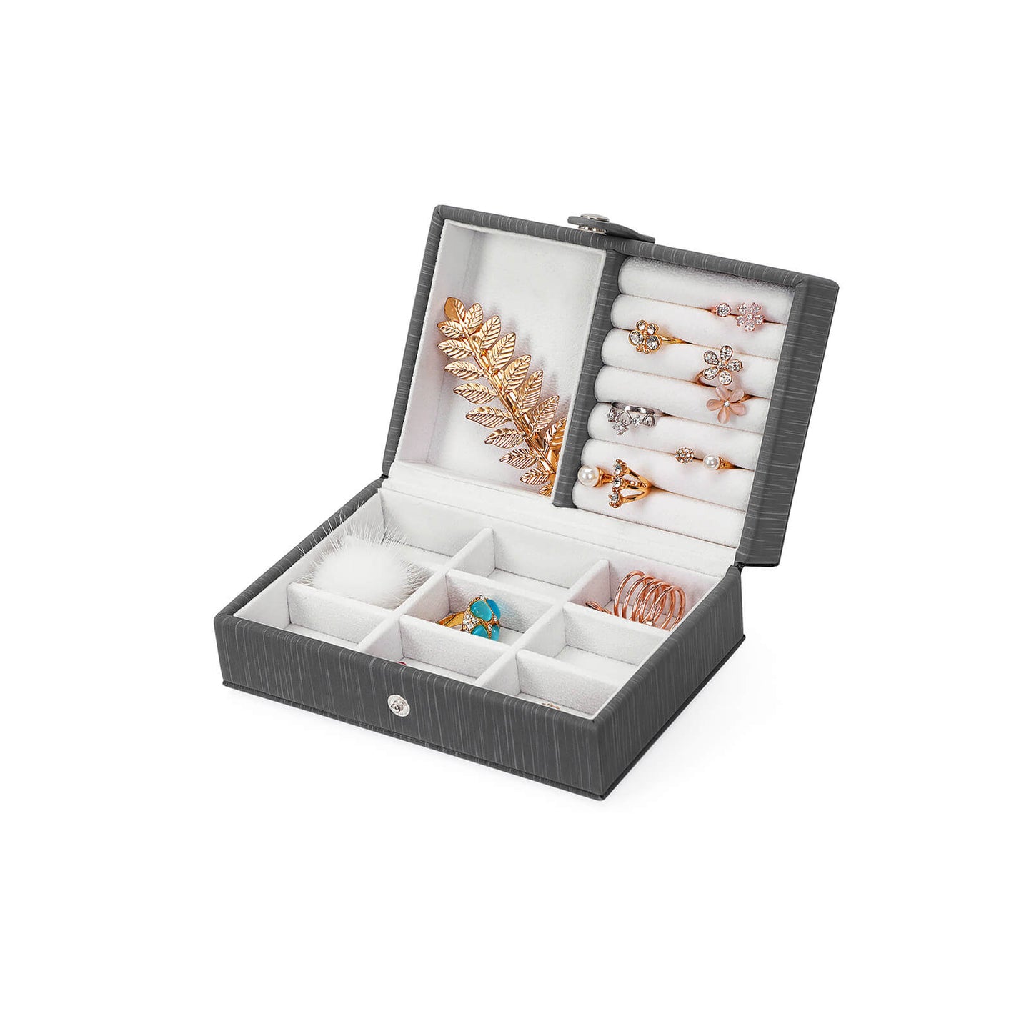 Jewelry Box - Black - Thickened Frame