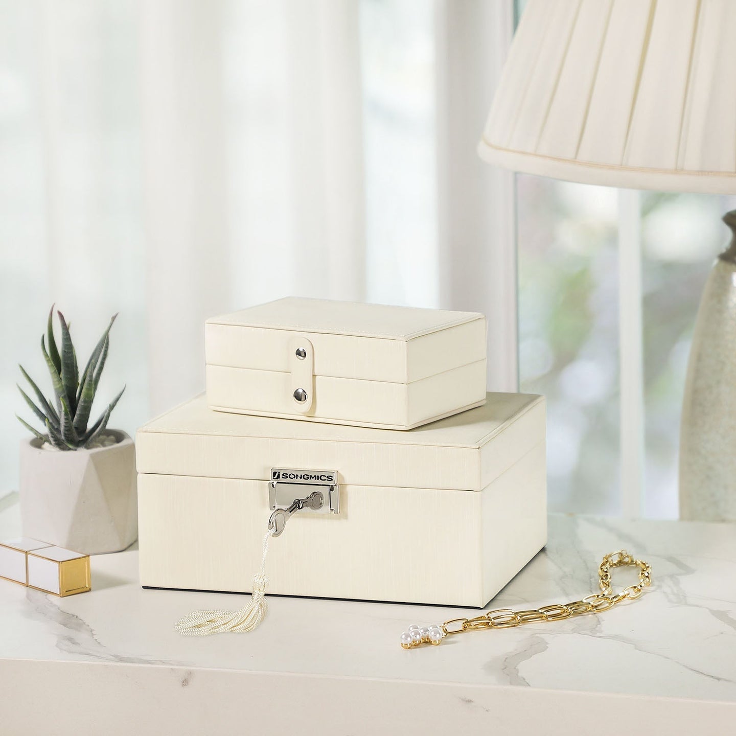 Jewelry Box - Black - Thickened Frame