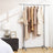 Extendable Garment Rack - Metal - Matte Black and Blue
