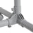Extendable Garment Rack - Metal - Matte Black and Blue