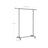 Extendable Garment Rack - Metal - Matte Black and Blue