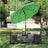 Beach Umbrella - Polyester - Blue - UV50+ with Tilt Mechanism and Carry Bag
