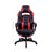Gaming Chair - Faux Leather - Black and Red - Ergonomic Design with Adjustable Footrest and Tilt Mechanism