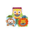 Toy Box Set - Fabric - Multicolor - Foldable with Animal Motifs