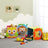 Toy Box Set - Fabric - Multicolor - Foldable with Animal Motifs
