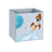 Toy and Book Organiser - Wood - White - Multi-Functional Storage Unit with Storage Boxes