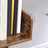 Tree-Shaped Bookshelf - Wood - Rustic Brown - 8 Storage Compartments