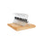 Trouser Clamp Hanger - Solid Wood - Natural - Set of 12 with 360° Rotatable Hook and Anti-slip Felt