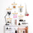 Trouser Clamp Hanger - Solid Wood - Natural - Set of 12 with 360° Rotatable Hook and Anti-slip Felt