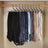 Trouser Slack Hangers - Non-slip, Set of 20 - Metal - Chrome-plated