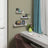 U-Shaped Floating Wall Shelves - Wood - Black - Set of 3 with 15 kg Weight Capacity