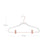 Velvet Coat Hangers - 24-Pack - White - Non-Slip