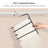 Set of 4 Non-Slip Trousers Hangers - Metal - Black