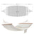 Hammock - 70% Cotton - Multicolor - Includes Two Pillows