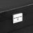 2-Tier Jewelry Case - Velvet - Black - Includes Drawer and Key