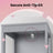 Freestanding Bathroom Floor Cabinet - 2 Drawers - Wood - Dove Gray