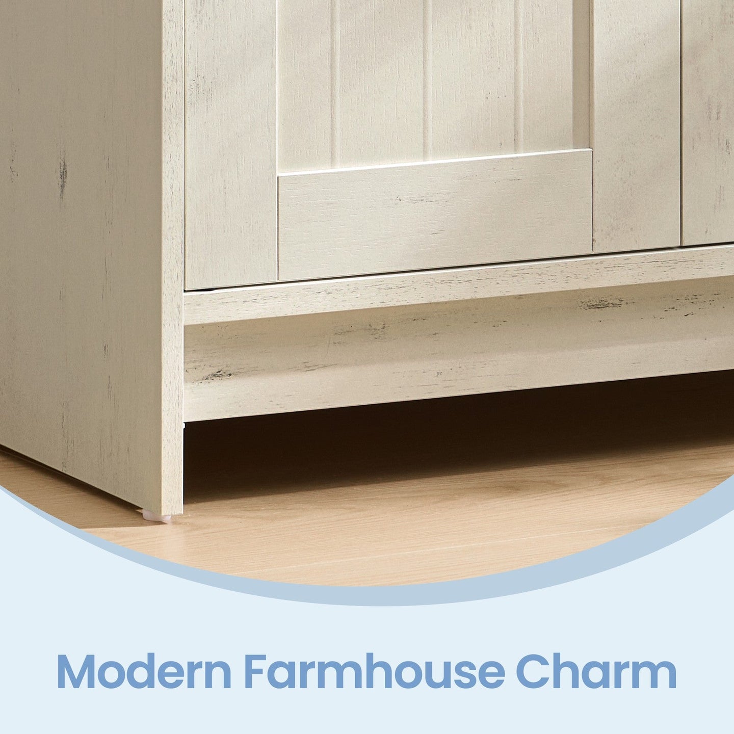 Vanity Storage Unit - 30L - Particleboard - Superfast Toolless Assembly
