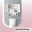 Bathroom Wall Cabinet - 60L - MDF - Adjustable Shelf